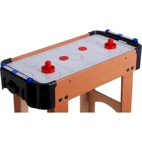 Επιδαπέδιο Τραπέζι Aria Trade Air Hockey Ξύλινο Καφέ - 65x30.5x60.5 cm image 1