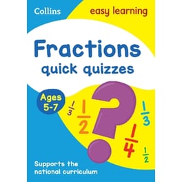 Fractions Quick Quizzes Ages 5-7