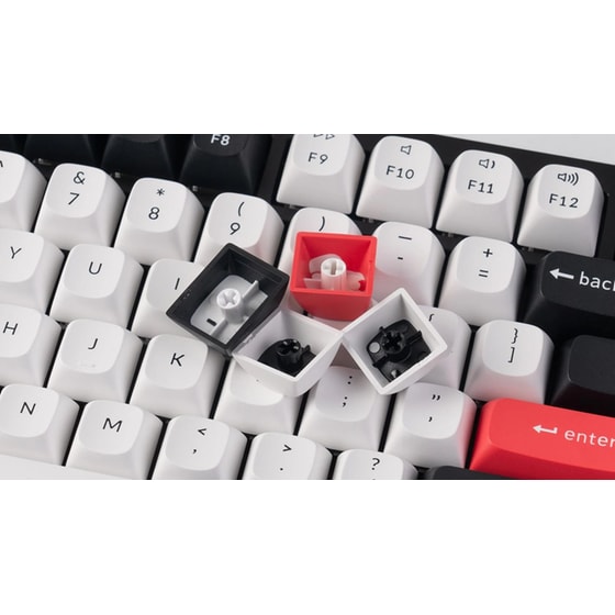 Keychron Q6 HE Q6H-M1 Ασύρματο Ηall Effect Gaming Πληκτρολόγιο με Custom Purple διακόπτες και RGB φωτισμό (Αγγλικό US) image 2