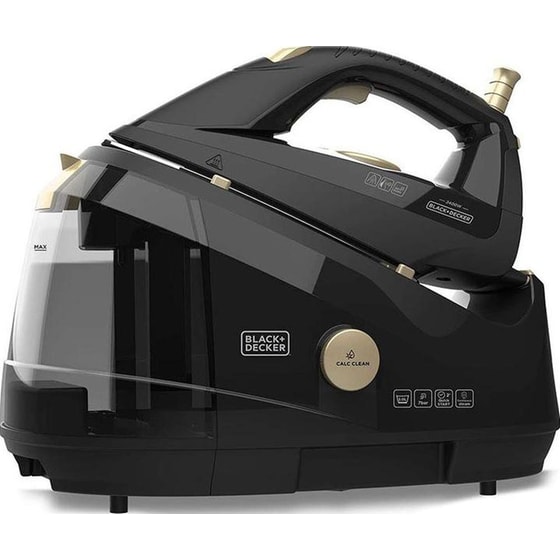 BLACK & DECKER BXSS2400E 7 bar με Δοχείο Νερού 1.3 L Μαύρο Σύστημα Σιδερώματος image 0