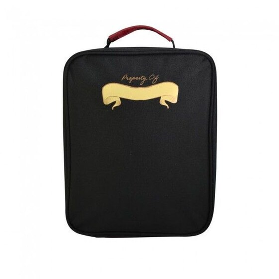 Τσαντάκι Φαγητού Harry Potter Crest Deluxe Black image 2