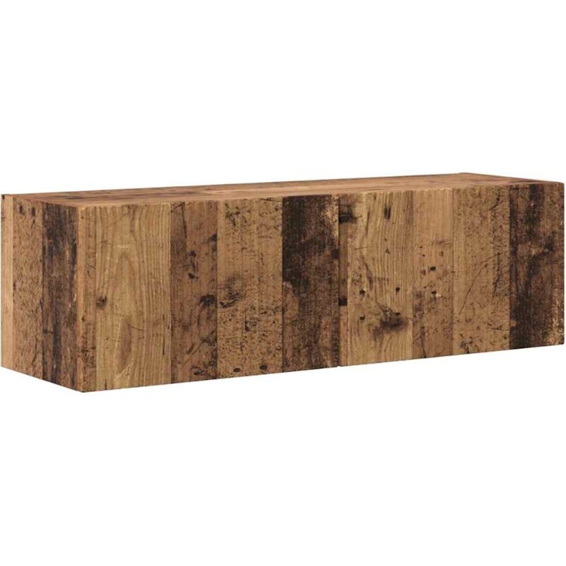 Έπιπλο Τηλεόρασης VidaXL Επιτοίχιο 98 x 31 x 29,5 cm - Παλαιωμένο Ξύλο