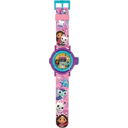 AS Παιδικό Ψηφιακό Ρολόι Προτζέκτορας DreamWorks Gabby's Dollhouse