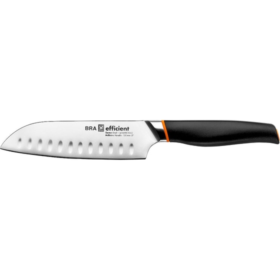 Μαχαίρι Santoku Bra Efficient A198003 από Ανοξείδωτο Ατσάλι - Μαύρο image 0