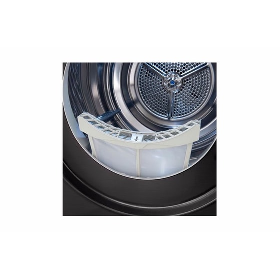 LG RH90V9JV2N 9 kg με Αντλία Θερμότητας Μαύρο Στεγνωτήριο Ρούχων image 5