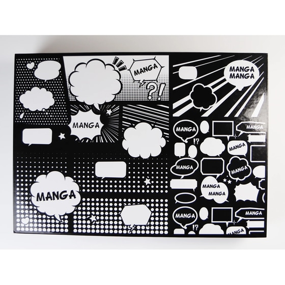 Lightbox Led Sycomore και Κάρτες με Σχέδια Manga image 1