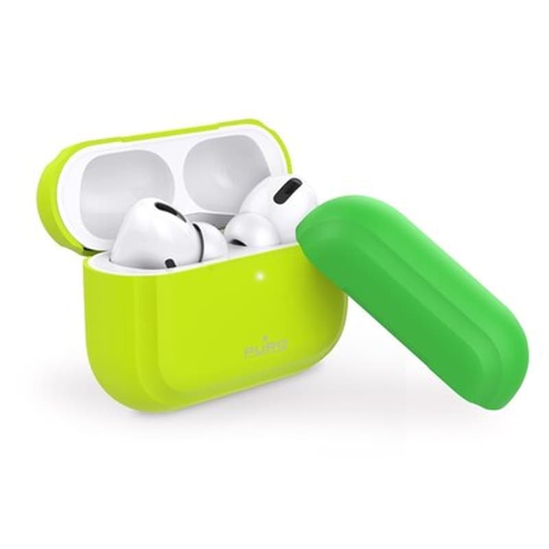 AIRPODS CASE PURO PRO ICON FLUO CAP YELW