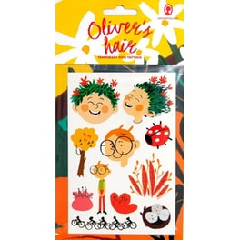 Oliver's Hair Temporary Tattoos for kids