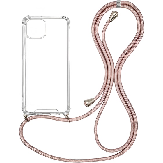 Θήκη Apple iPhone 14 - Sonique Armor Clear - Ροζ Χρυσό Σατινέ image 0