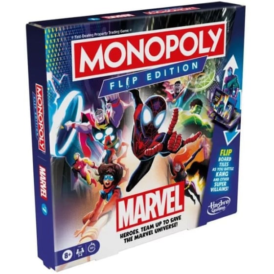 Monopoly Marvel Flip Edition Επιτραπέζιο (Hasbro) image 0