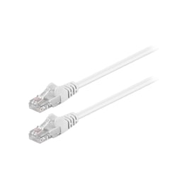 Καλώδιο GOOBAY UTP CAT.5E RJ45-RJ45 1m - Λευκό