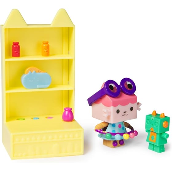 Spin Master Σετ Gabby’s Dollhouse Bobble Kitty Baby Box (2 Σχέδια) image 1
