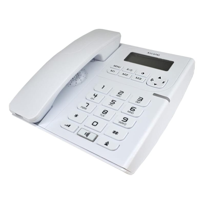 ALCATEL Alcatel Temporis T58 Ενσύρματο Τηλέφωνο Λευκό