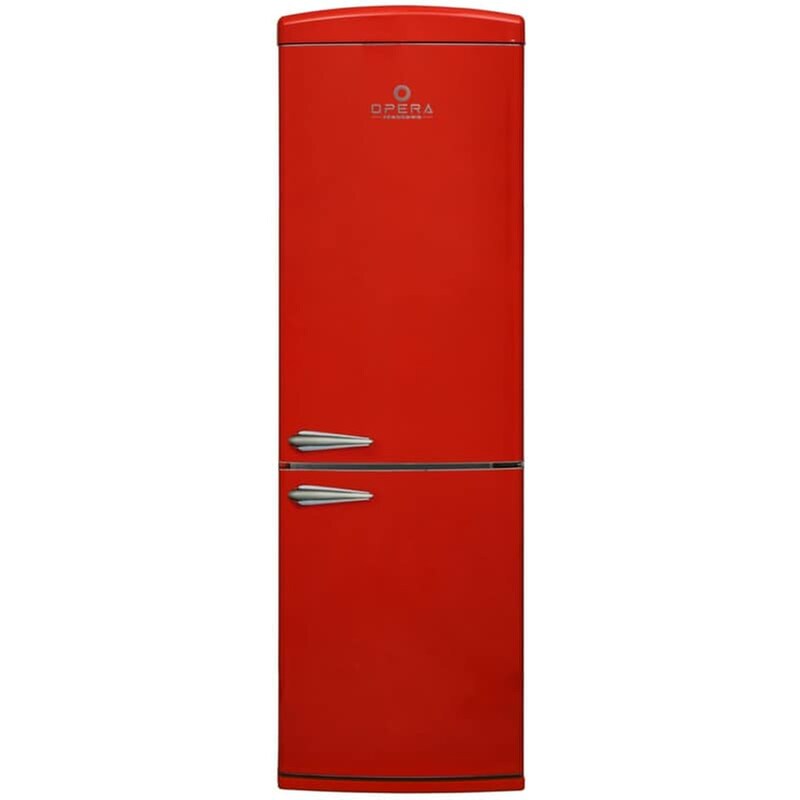 OPERA ITALIANA OFRMC60R Total No Frost 331 Lt Κόκκινο Ψυγειοκαταψύκτης