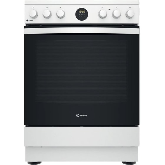 INDESIT IS67V8CHW/E 69 Lt Λευκό Ηλεκτρική Κουζίνα Κεραμική image 0