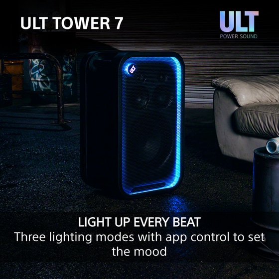Party Speaker Sony ULT Tower 7 420W - Black image 5