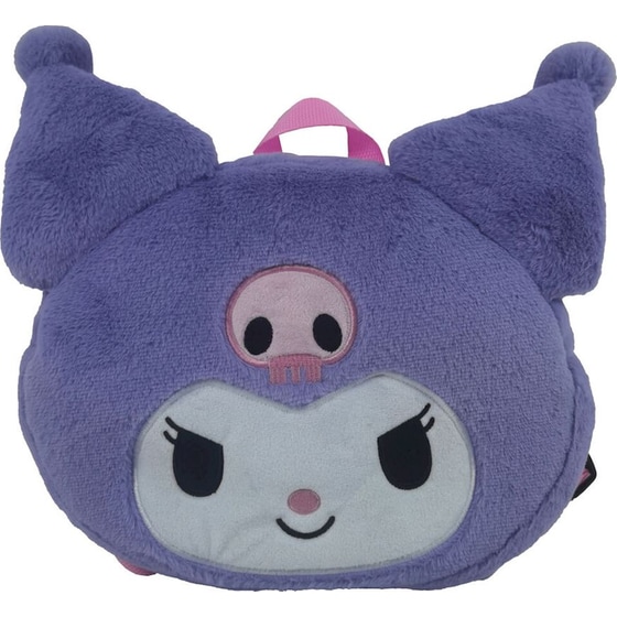 Λούτρινη Τσάντα Πλάτης Hello Kitty Kuromi (24cm) image 0