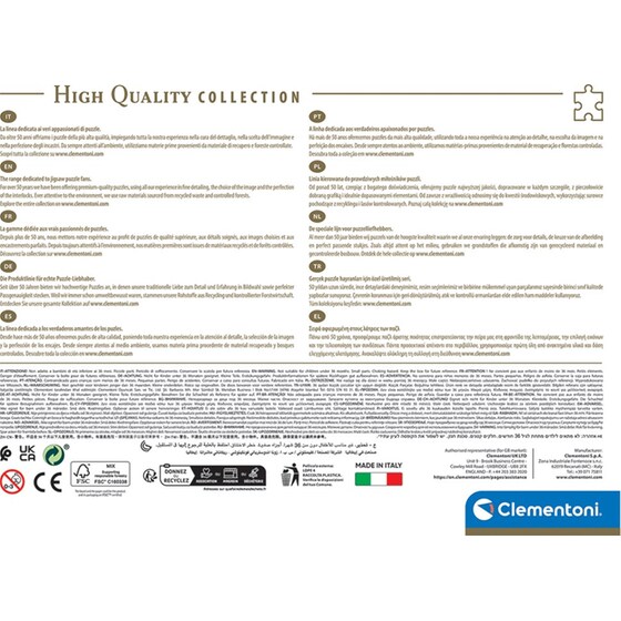 Παζλ Clementoni High Quality Collection Γοητευτικό Μάττερχορν (500 Κομμάτια) image 5