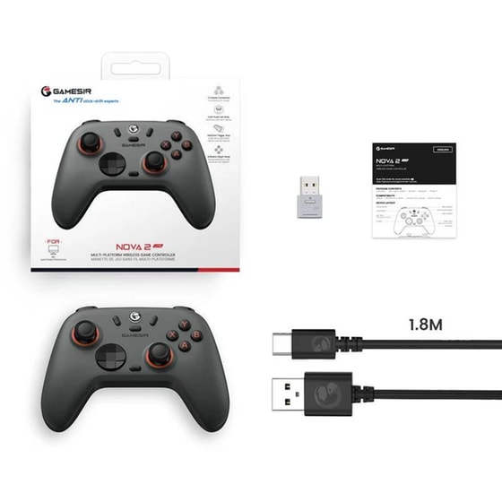 Gamesir Nova 2 Lite Ασύρματο Χειριστήριο - Γκρι image 5