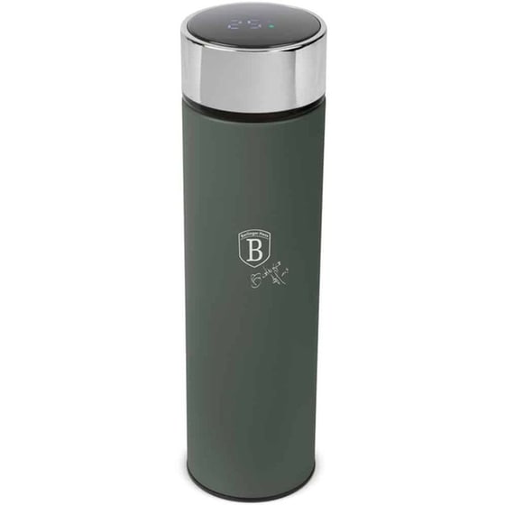 Μπουκάλι Θερμός Berlinger Haus Ανοξείδωτο Matt Green 500ml image 0