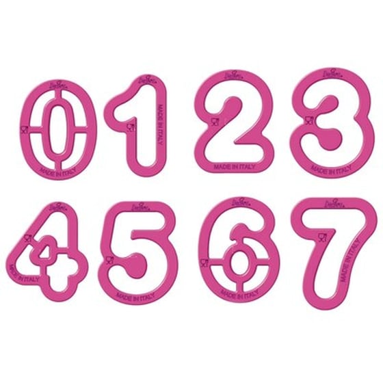 Κουπ-πατ Αριθμοί Σετ 9 Τμχ image 2