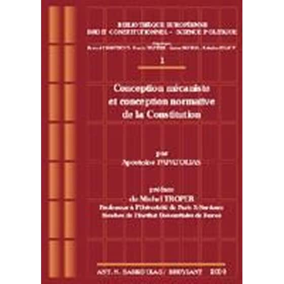 Conception mécaniste et conception normative de la constitution image 0