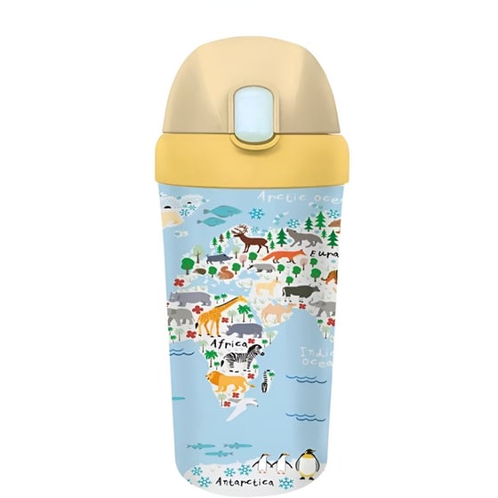 Παγούρι Chic Mic Kids 400ml Animal World Bioloco image 0