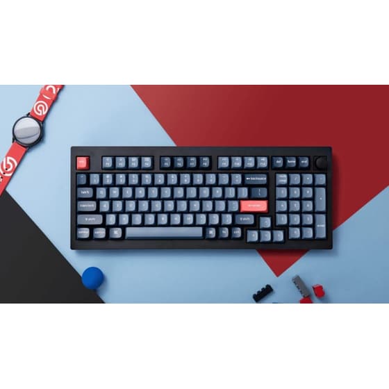 Keychron V5MD1 Gaming Ασύρματο Μηχανικό Πληκτρολόγιο RGB Μαύρο (US) image 2