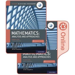 Oxford IB Diploma Programme: IB Mathematics: analysis and approaches, Higher Level, Print and Enhanced Online Course Book Pack