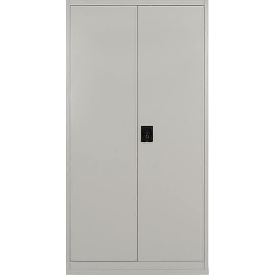 Ντουλάπα Steelen Δίφυλλη Μεταλλική 100x45x181cm - Γκρι image 0