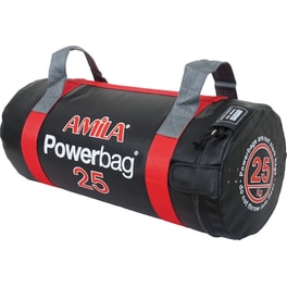 Power Bag 25kg Amila 37324 από Ενισχυμένο Νάιλον με Άμμο - Κόκκινο/Μαύρο