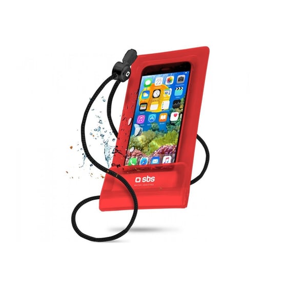 Αδιάβροχη Θήκη Universal έως 5.5" - SBS Waterproof Case Κόκκινο image 0