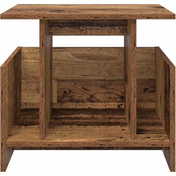Έπιπλο Τηλεόρασης VidaXL 2 τμχ 50 x 35 x 45 cm - Παλαιωμένο Ξύλο image 5