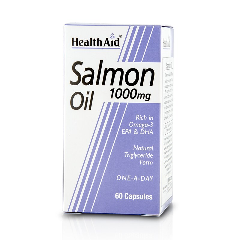 Λιπαρά Οξέα Health Aid Salmon Oil 1000mg - 60 κάψουλες φωτογραφία