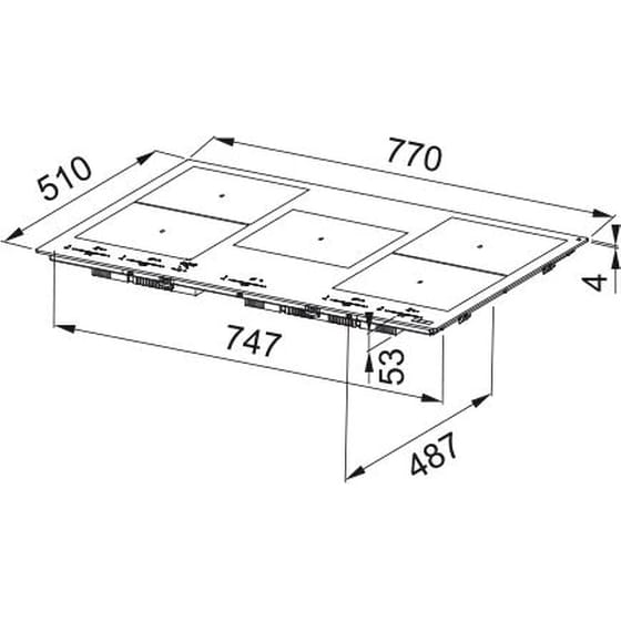 FRANKE Mythos FMY 808 I FP BK KL 77 cm Εστία Επαγωγική Αυτόνομη image 5
