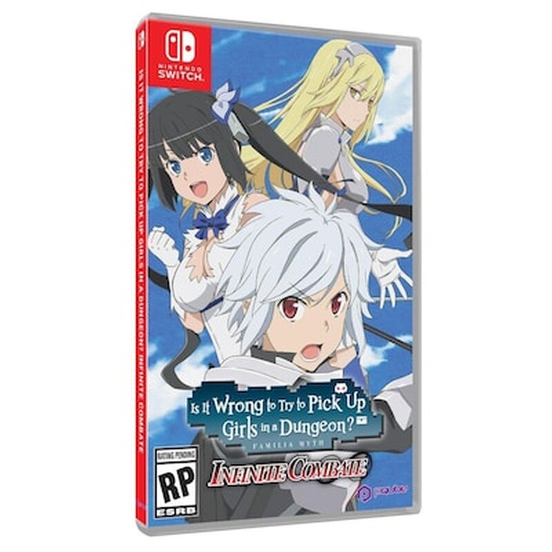 Nintendo Switch Game – Is It Wrong To Pick Up Girls In A Dungeon Infinite Combate