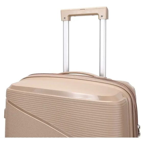 Βαλίτσα&nbsp;Μεγάλη&nbsp;Amber&nbsp;Μόκα 75cm image 5