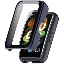Θήκη Sonique Προστασία PC + Tempered Glass για Huawei Band 6/7 - Μπλε Σκούρο