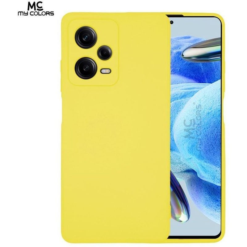 Θήκη Xiaomi Redmi Note 12 4G - My Colors Carryhang Με Κορδόνι - Κίτρινο