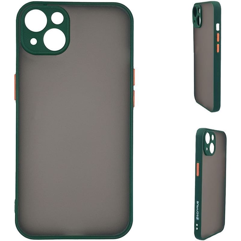 Θήκη Apple iPhone 14 Plus - Sonique Color Button Bumper - Μαύρο