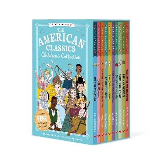 The American Classics Children's Collection (Easy Classics) 10 Book Box Set image 0