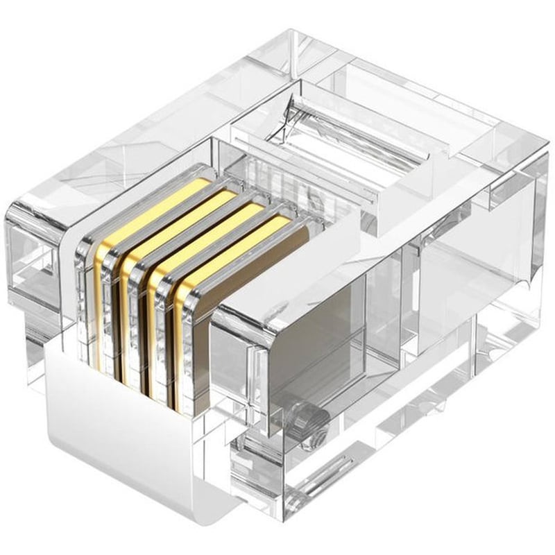 Modular Plug Vention IDKR0-100 RJ45 - 100τμχ.