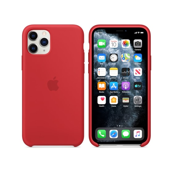 Θήκη iPhone 11 Pro - Apple Silicone Case - Red image 0