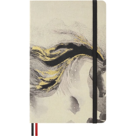 Σημειωματάριο Moleskine Year of the Horse Ριγέ L Hardcover (1 Τεμάχιο) image 0