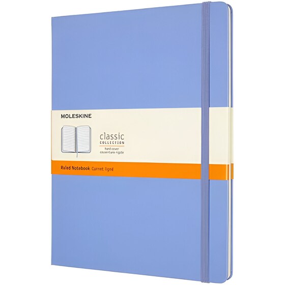 Σημειωματάριο Moleskine Ριγέ Hydrangea Blue XL (1 Τεμάχιο) image 0