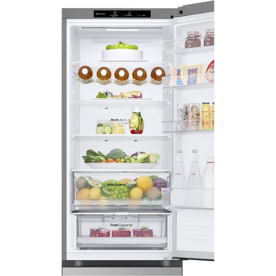 LG GBV3200CPY Total No Frost 387 Lt Ασημί Ψυγειοκαταψύκτης image 9