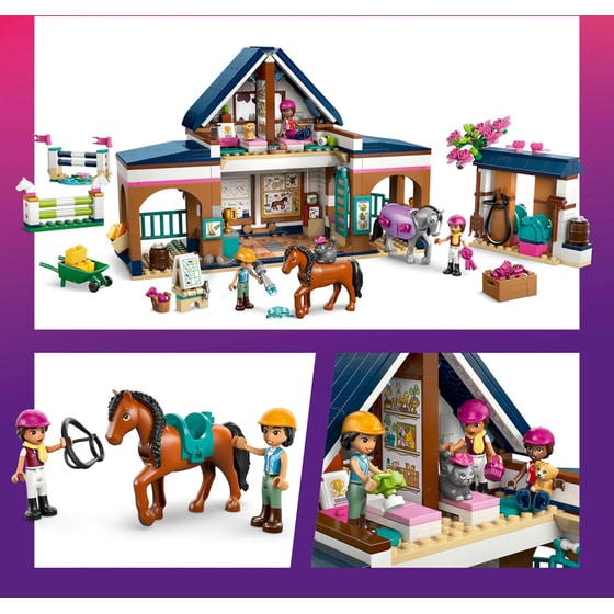 LEGO® Friends Στάβλος Αλόγων και Σχολή Ιππασίας (42688) image 3