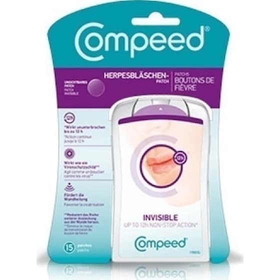Compeed Αντιμετώπιση Επιχείλιου Έρπητος (15 Επιθέματα) image 0
