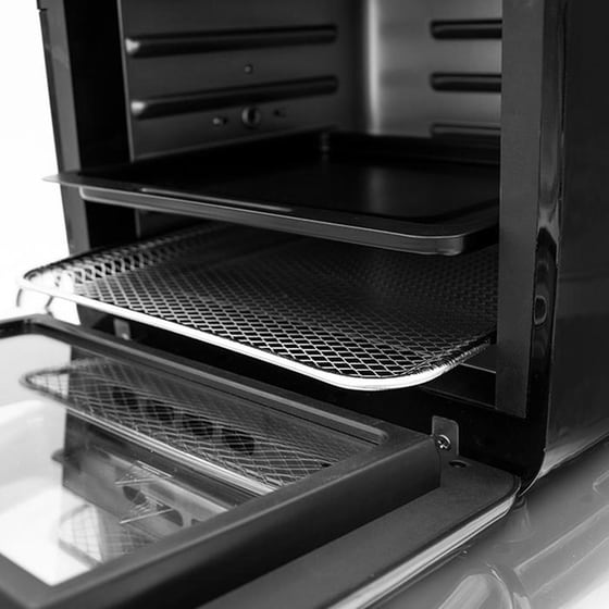 HEINRICH'S HFR 8206 με Πόρτα 1800 W 12 L Μαύρο Φριτέζα Αέρος image 3