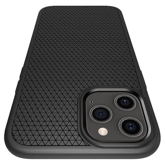 Θήκη Apple iPhone 12 Pro Max - Spigen Liquid Air - Matte Black image 4